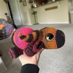 Crochet Baphomet Amigurumi | Stuffed Animal | Stuffie | Plush | Plushie