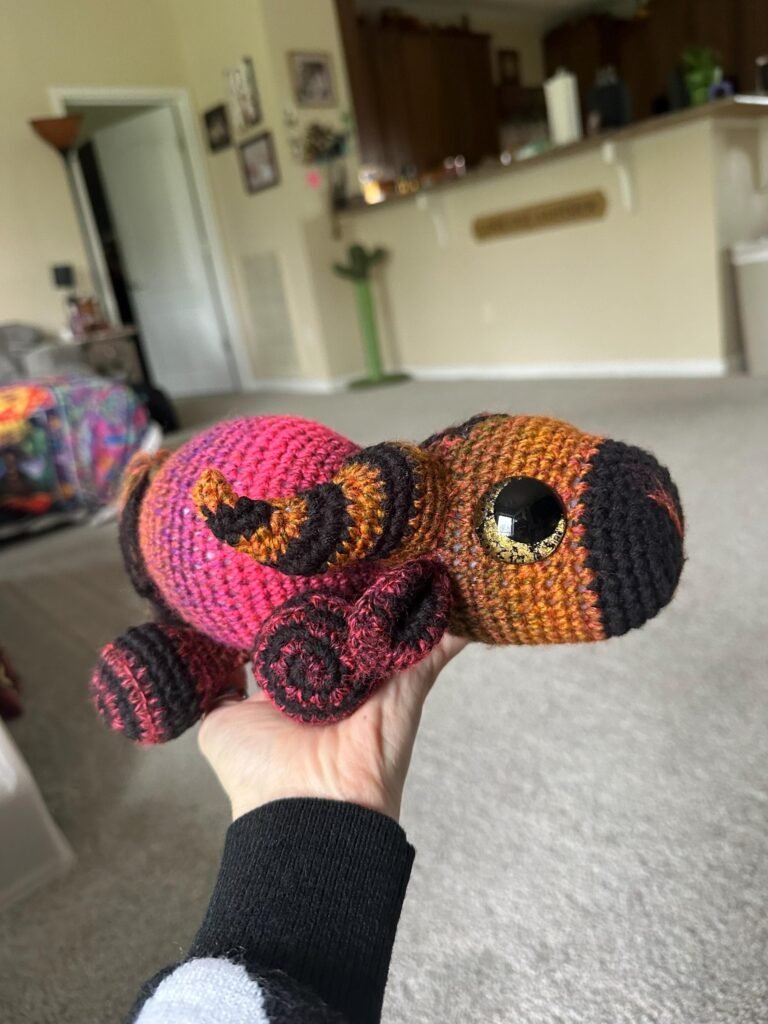 Crochet Baphomet Amigurumi | Stuffed Animal | Stuffie | Plush | Plushie