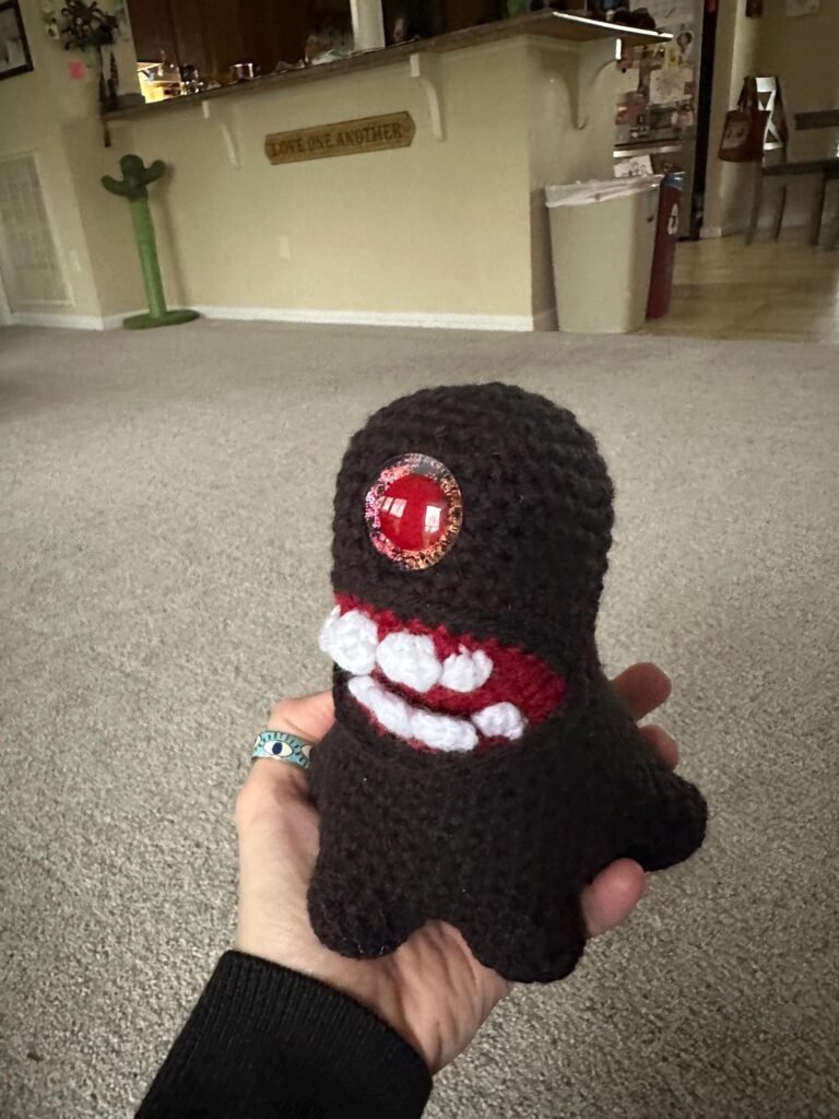 Crochet Blob Monster Amigurumi/Stuffed Animal/Stuffie/Plush/Plushie