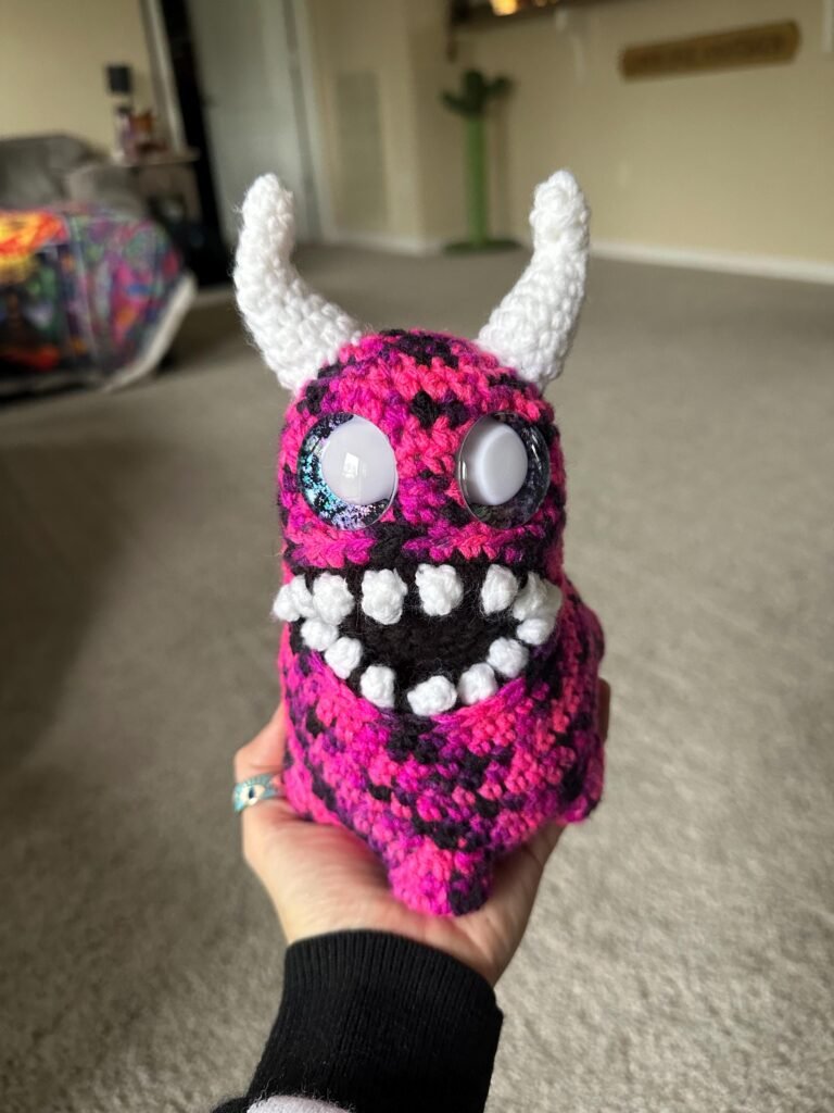 Crochet Blob Monster Amigurumi/Stuffed Animal/Stuffie/Plush/Plushie