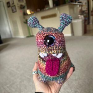 Crochet Blob Monster Amigurumi/Stuffed Animal/Stuffie/Plush/Plushie