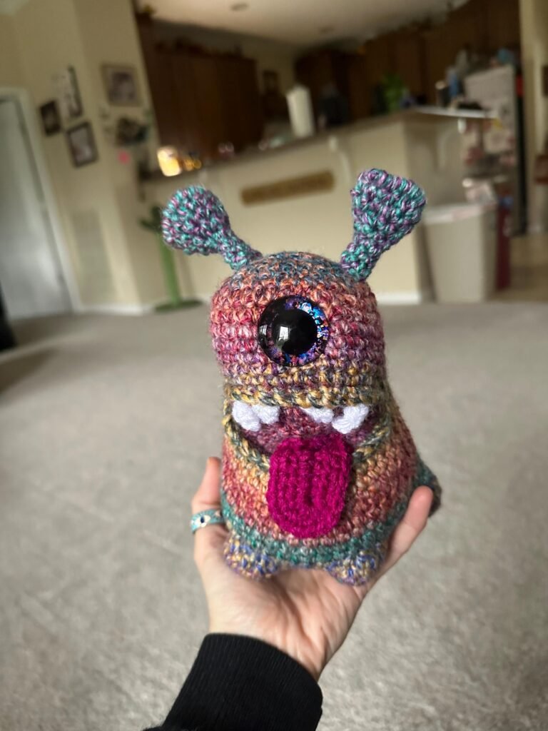 Crochet Blob Monster Amigurumi/Stuffed Animal/Stuffie/Plush/Plushie