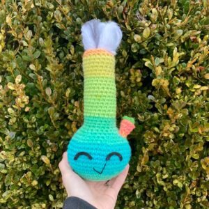 Crochet Bong Amigurumi | Stuffed Animal |Stuffie | Plush | Plushie