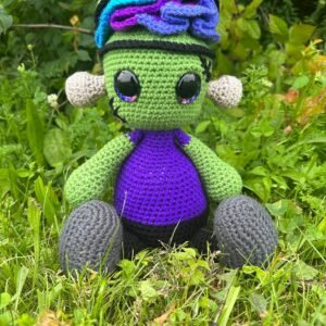 Crochet Frankenstein Amigurumi/Stuffed Animal | Stuffie | Plush | Plushie
