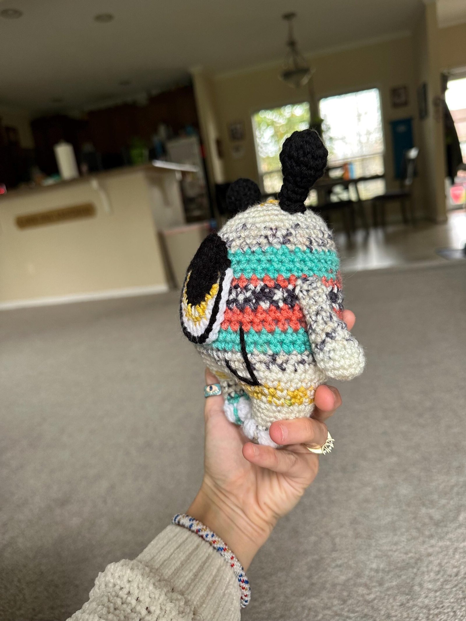 Crochet One Eyed Mini Monster Amigurumi | Stuffed Animal | Stuffie | Plush - Image 4