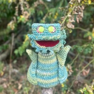 Crochet Ralph The Venus Fly Trap Plant Amigurumi/Stuffed Animal/Stuffie/Plush/Plushie