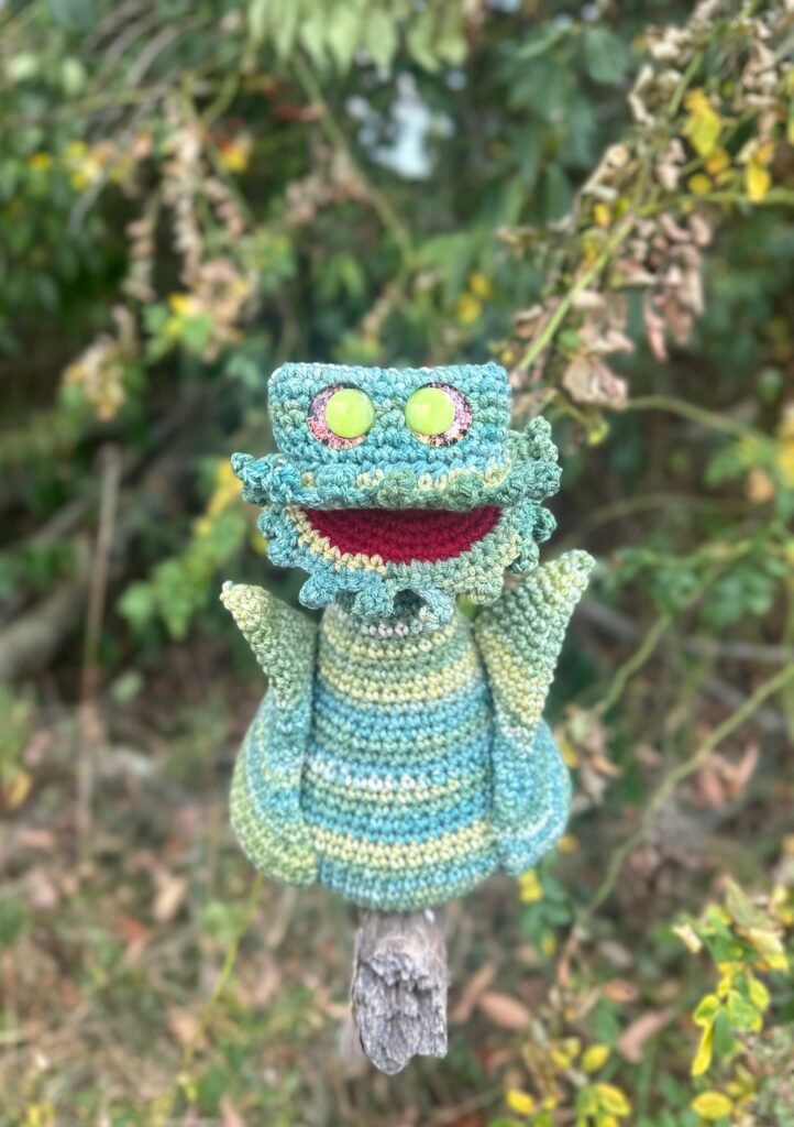 Crochet Ralph The Venus Fly Trap Plant Amigurumi/Stuffed Animal/Stuffie/Plush/Plushie
