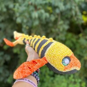 Crochet Skeleton Whale/Shark Amigurumi Plush
