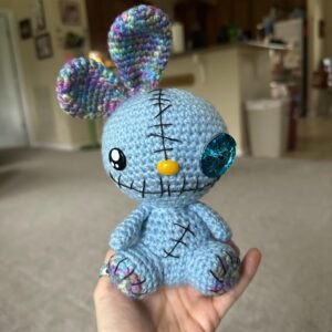 Crochet Voodoo Bunny Doll Amigurumi | Stuffed Animal | Plush | Plushie