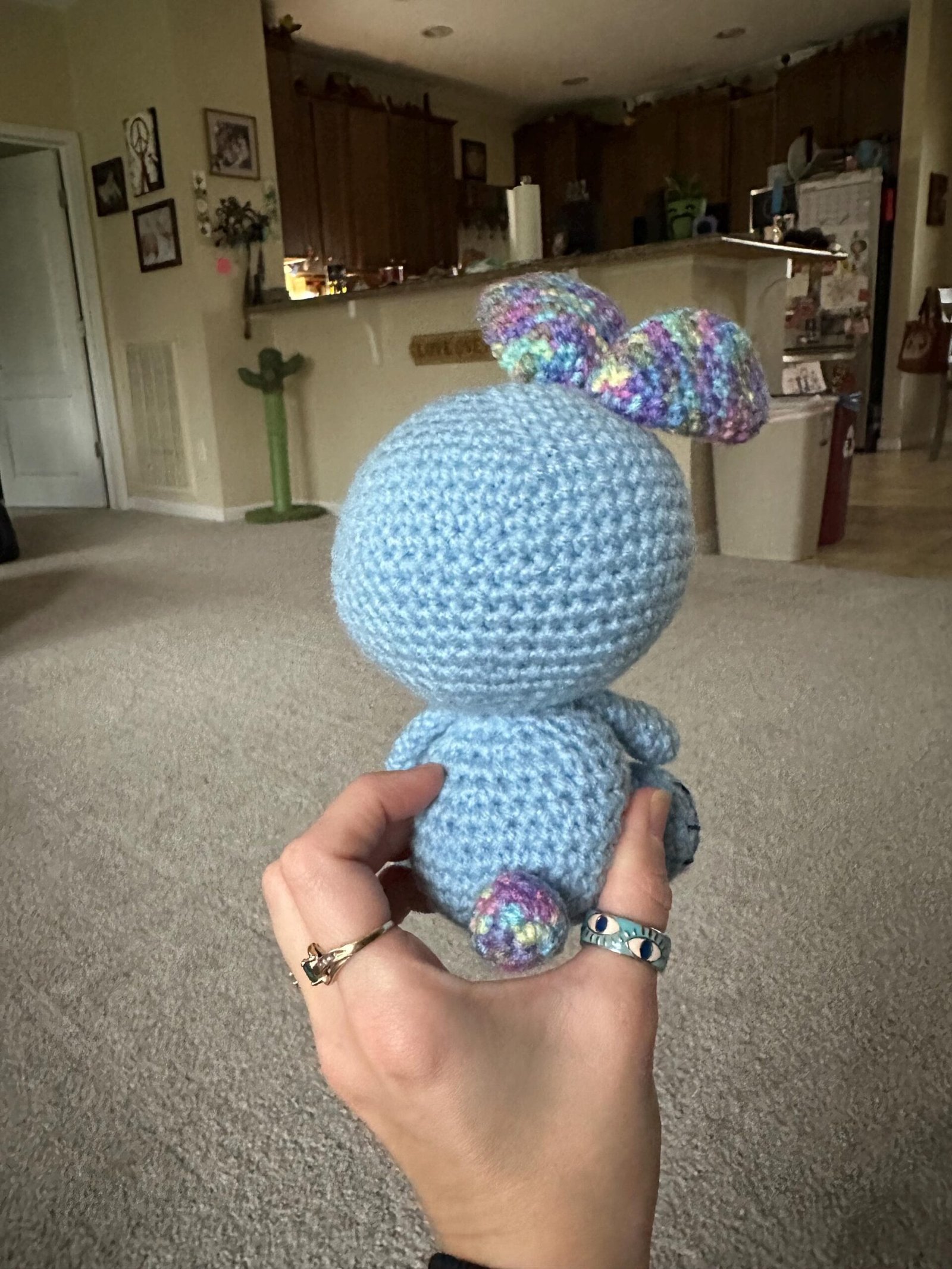 Crochet Voodoo Bunny Doll Amigurumi | Stuffed Animal | Plush | Plushie - Image 4